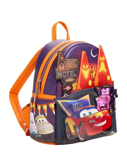 Cars Halloween Costumes Glow-in-the-Dark Mini Backpack Exclusive Loungefly Disney Pixar