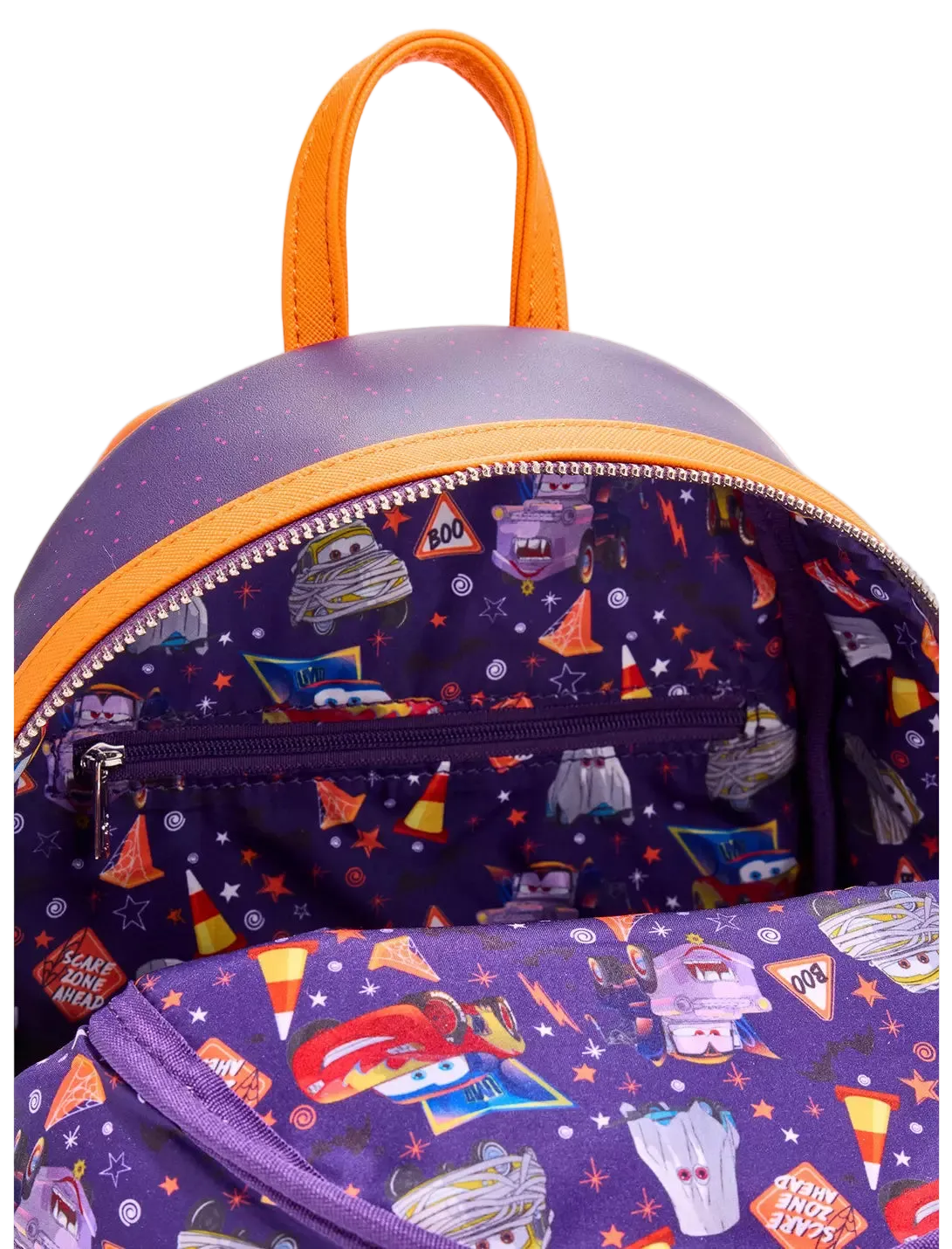 Cars Halloween Costumes Glow-in-the-Dark Mini Backpack Exclusive Loungefly Disney Pixar