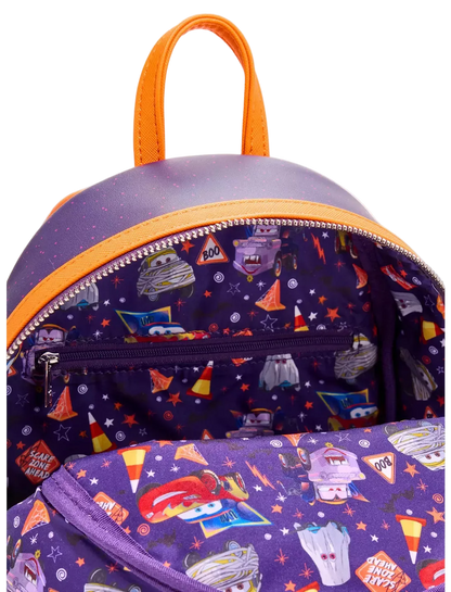 Cars Halloween Costumes Glow-in-the-Dark Mini Backpack Exclusive Loungefly Disney Pixar