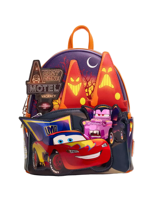Cars Halloween Costumes Glow-in-the-Dark Mini Backpack Exclusive Loungefly Disney Pixar