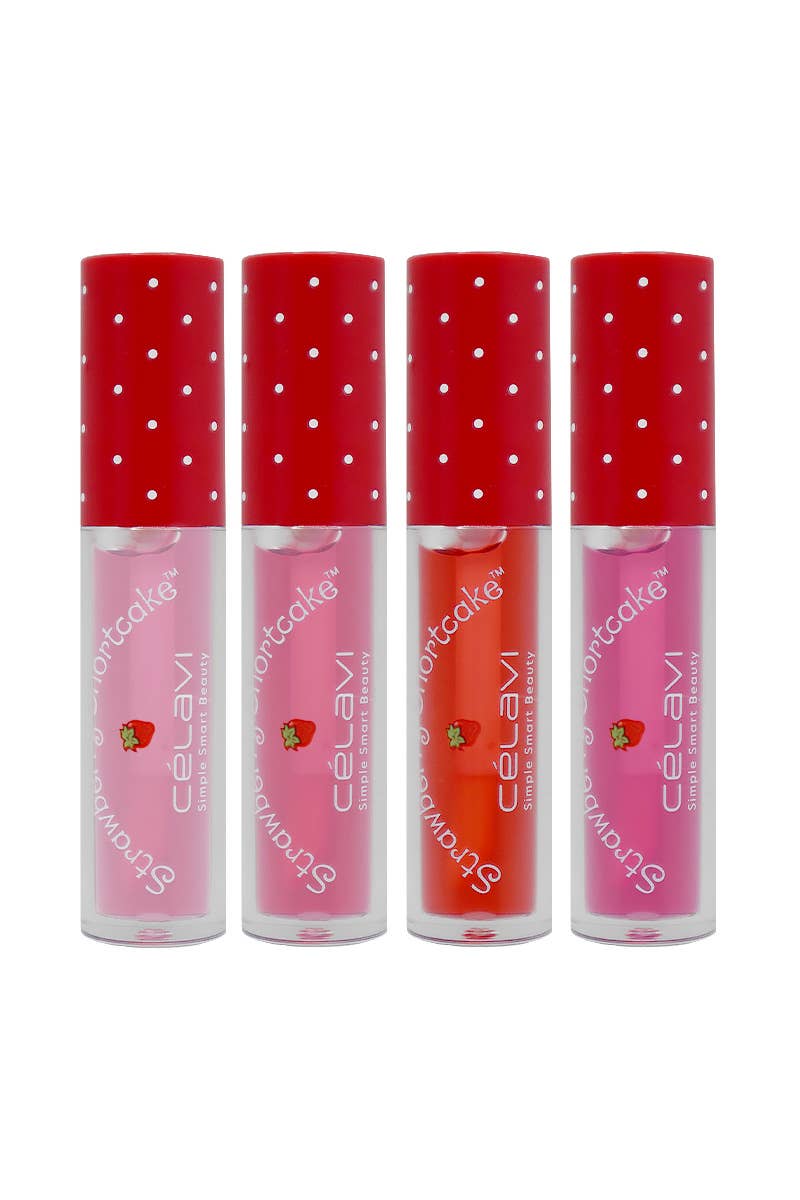 Strawberry Shortcake 4-Piece Lip Oil Set