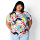CakeWorthy Disney The Little Mermaid All Over Print T-Shirt