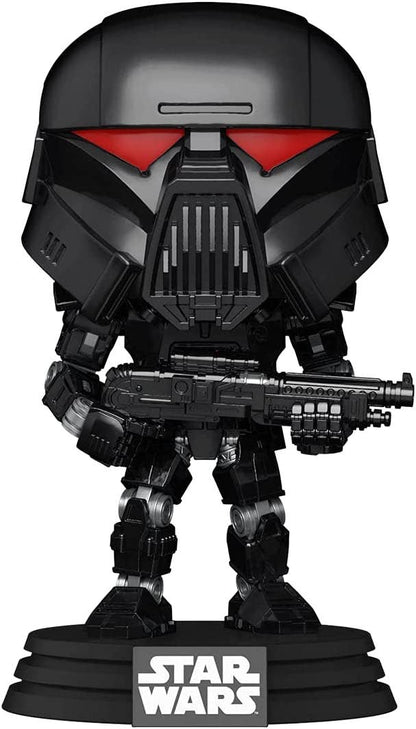 Star Wars The Mandalorian Dark Trooper Vinyl Figure #466 - alternate view 3