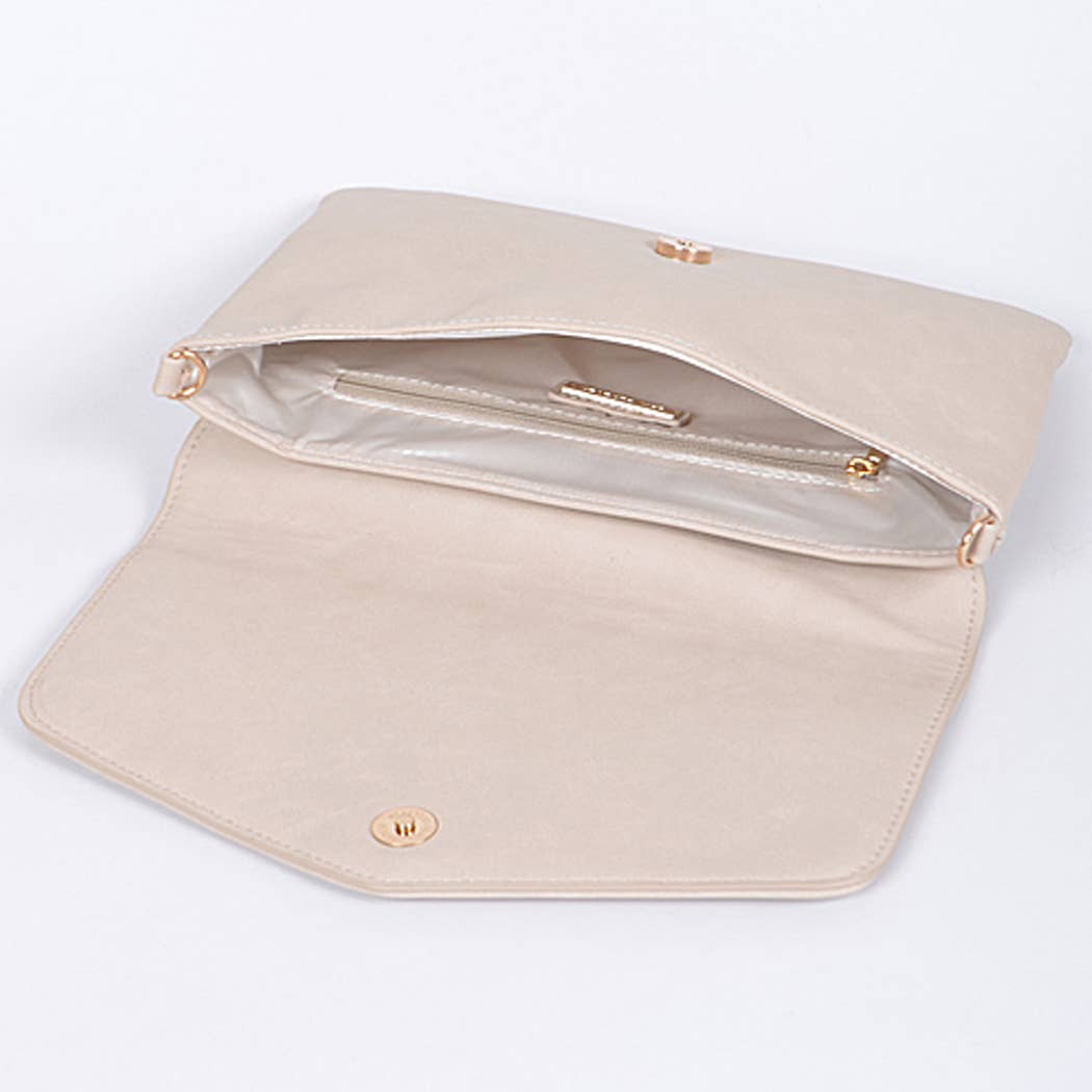 Simple Daily Clutch: Beige