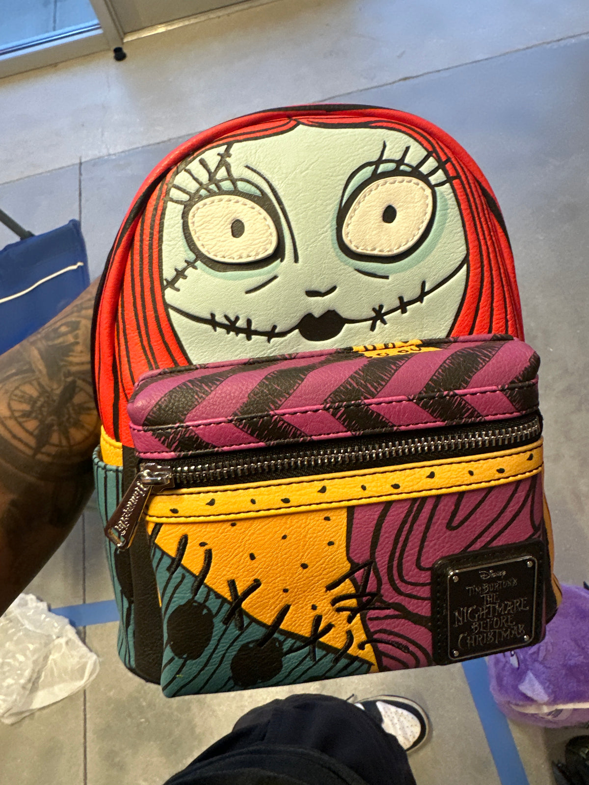 Nightmare Before Christmas Sally Cosplay Mini Backpack - alternate view 6