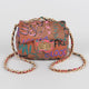 Multi Fonts Gradient Clutch: Camel