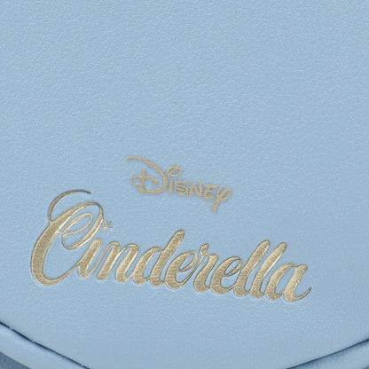 Cinderella Enchanted Carriage Blue 5" Coin Pouch Wristlet Wallet