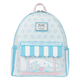 Light blue backpack with Cinnamoroll design on a white background