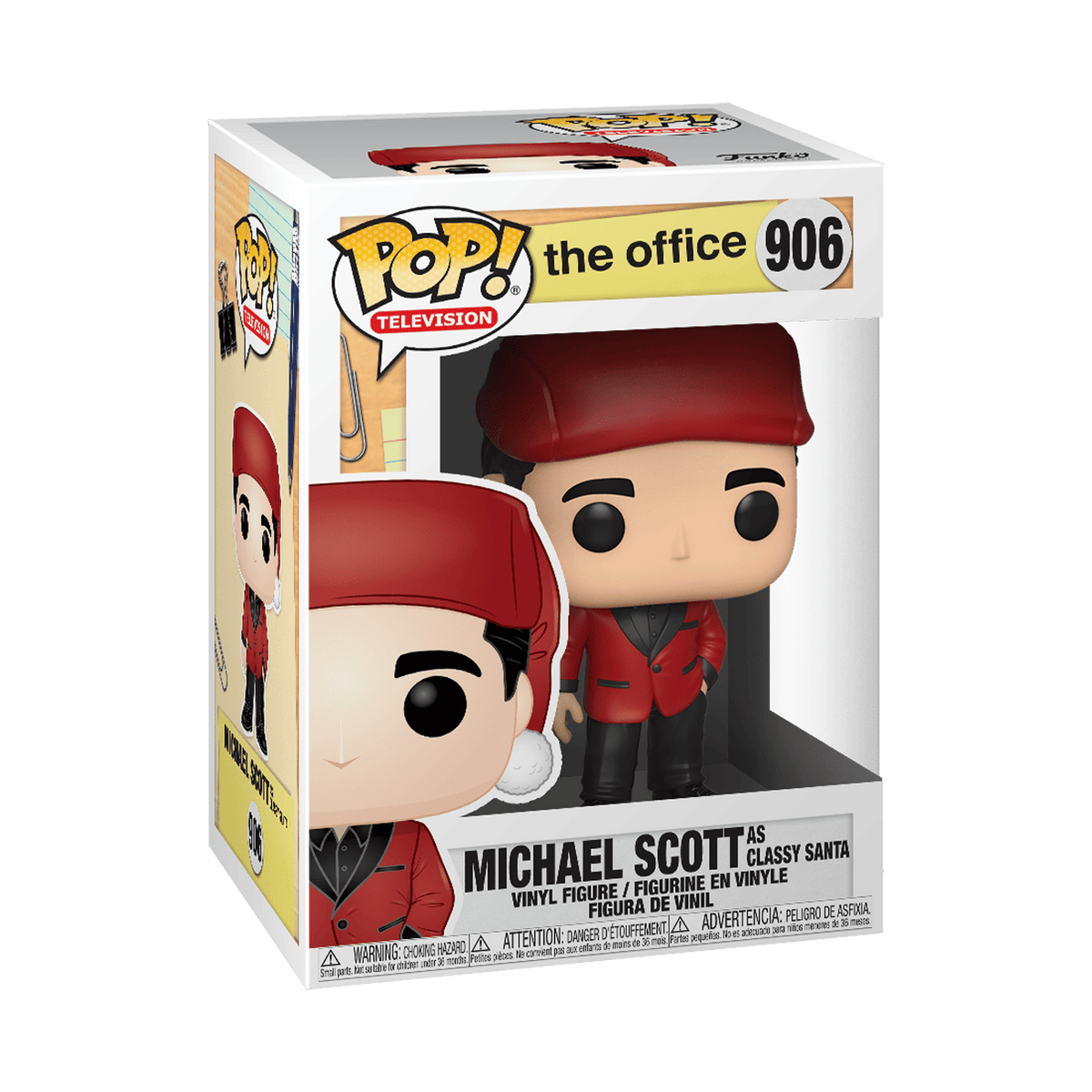 The Office Michael Scott as Classy Santa Vinyl Figure #906