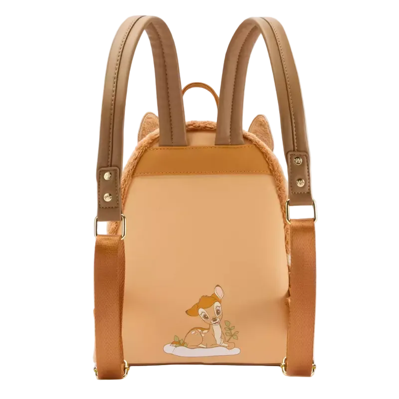 inside of bambi loungefly mini backpack Disney Pastel Plush | Disney Parks Exclusive Louis Vuitton palm springs The forest is calm color:Tan Lures