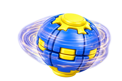Novelty Inc Power Spin Fidget Ball