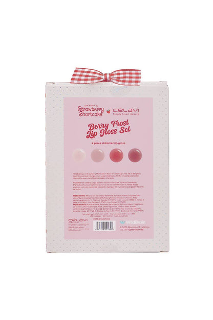 Strawberry Shortcake 4-Piece Lip Gloss Set
