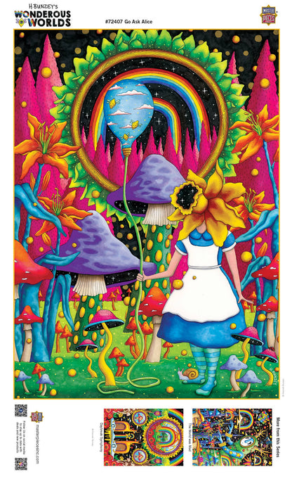 Wonderous Worlds - Go Ask Alice 1000 Piece Puzzle