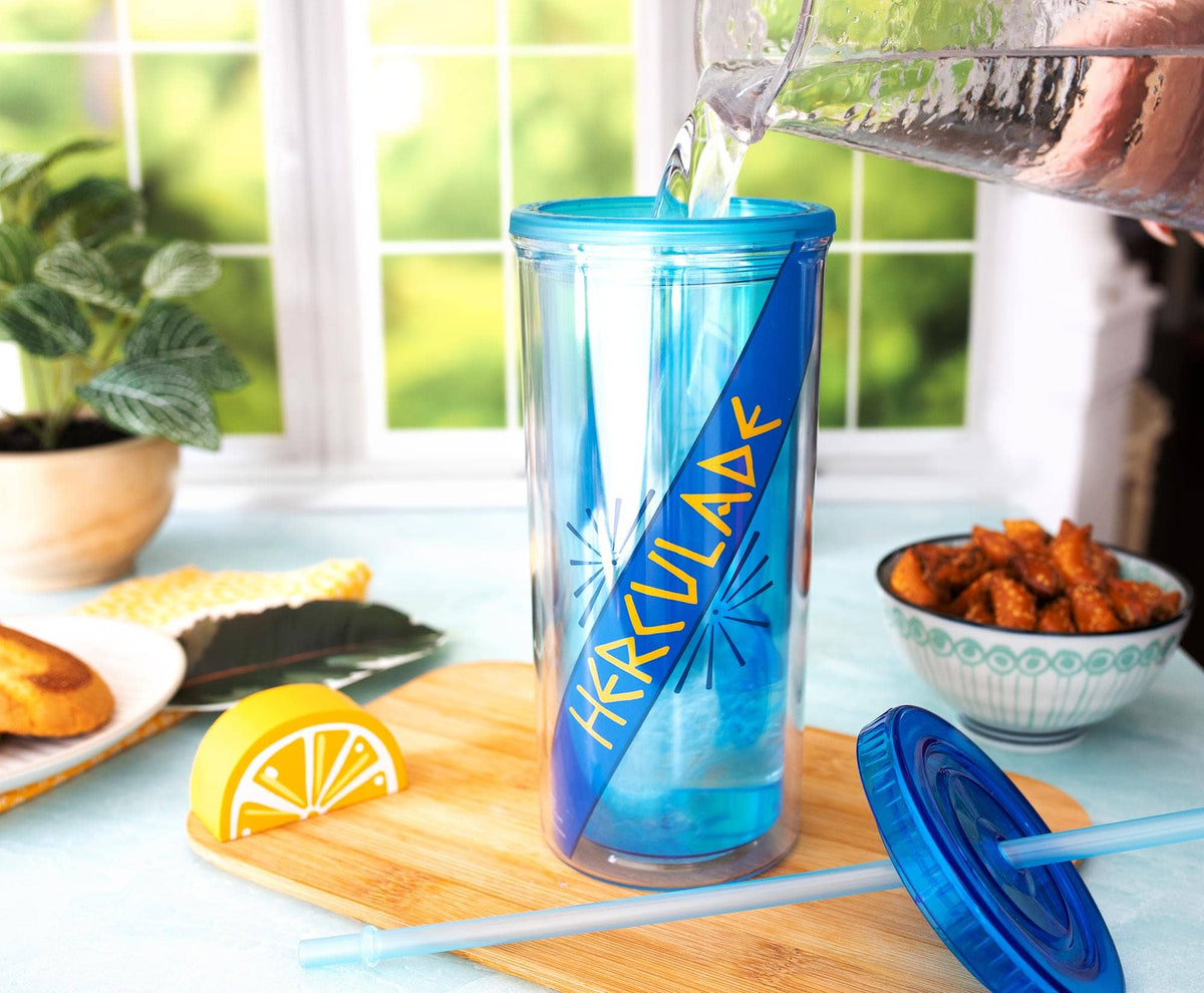 Hercules 20 Ounce Tumbler w/ Lid and Straw