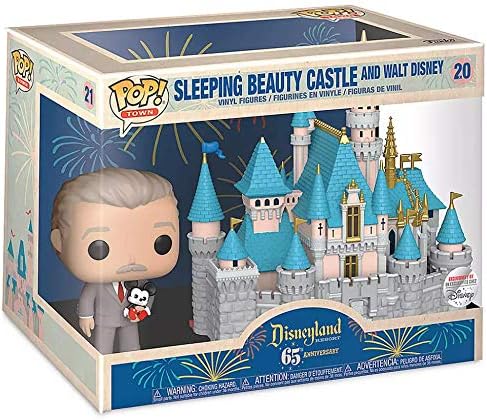 Sleeping Beauty Castle and Walt Disney Vinyl Figure Set #20