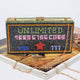 Unlimited Rhinestone Party Clutch: Multicolor