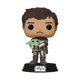 Star Wars The Mandalorian Din Djarin Holding Grogu Vinyl Figure #461 front