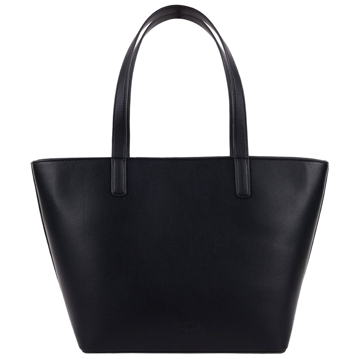 Peanuts Snoopy Minimal Black Tote Bag with Doghouse Cardholder