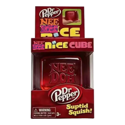 NeeDoh Dr. Pepper Nice Cube