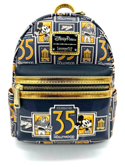 Disney Parks Hollywood Studios 35th Anniversary Loungefly Backpack