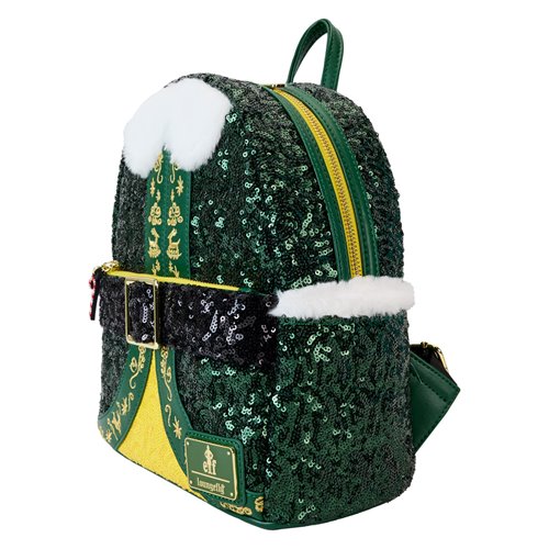 Elf Buddy Sequin Mini Backpack