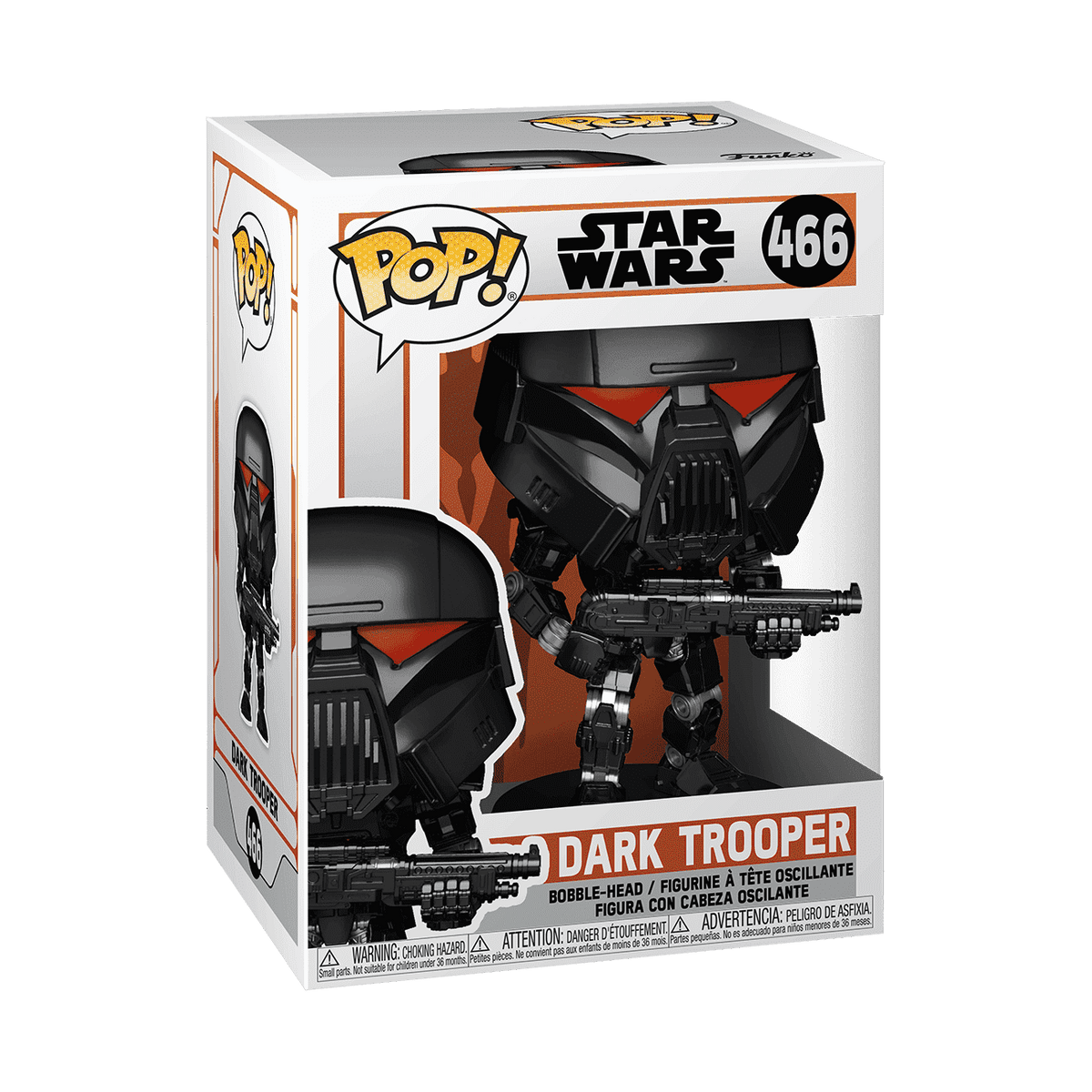 Star Wars The Mandalorian Dark Trooper Vinyl Figure #466