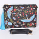 Asian Trendy Clutch: Black