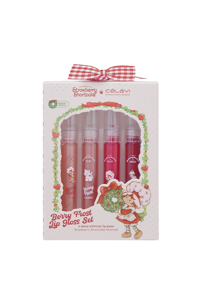 Strawberry Shortcake 4-Piece Lip Gloss Set