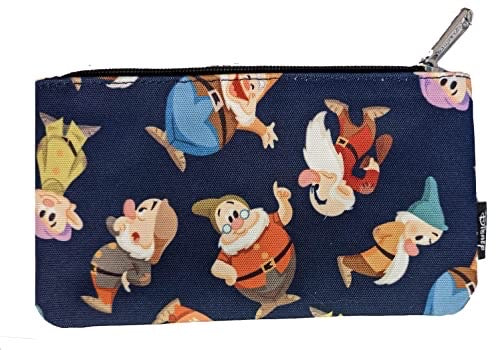 Loungefly Seven Dwarves All-Over-Print Nylon Pouch