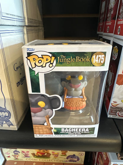 Jungle Book Bagheera with Basket Vinyl Figure