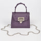 Jelly Mini Handle Bag: Purple