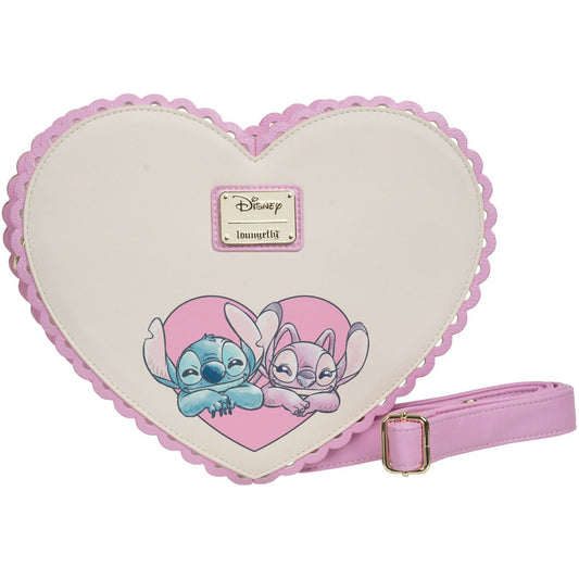 Lilo & Stitch Angel and Stitch Heart Kiss Crossbody Purse - alternate view 2