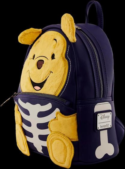 Winnie the Pooh Skeleton Cosplay Mini Backpack Exclusive Loungefly Disney