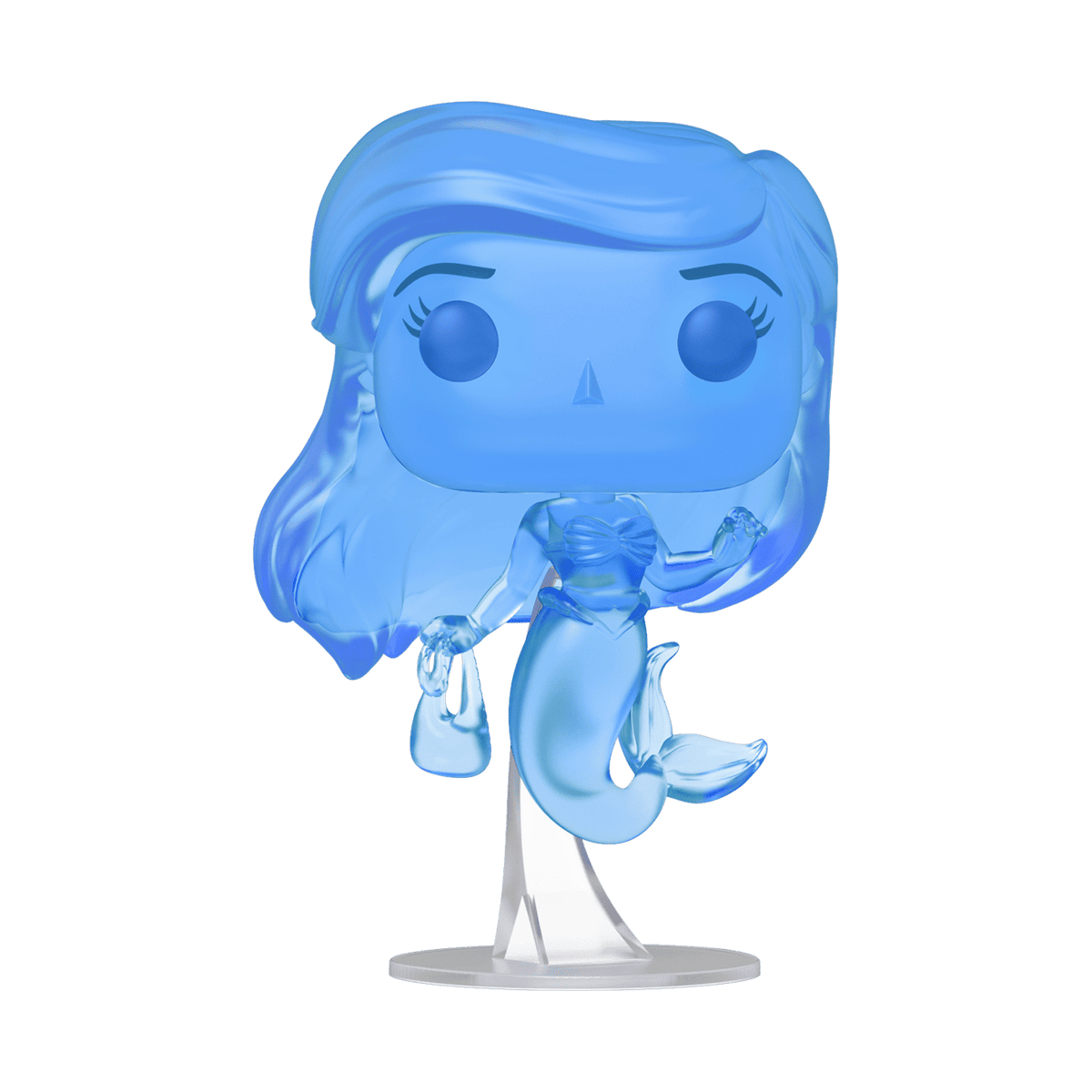 Little Mermaid Ariel Blue Translucent Vinyl Figure #563 Entertainment Earth Exclusive