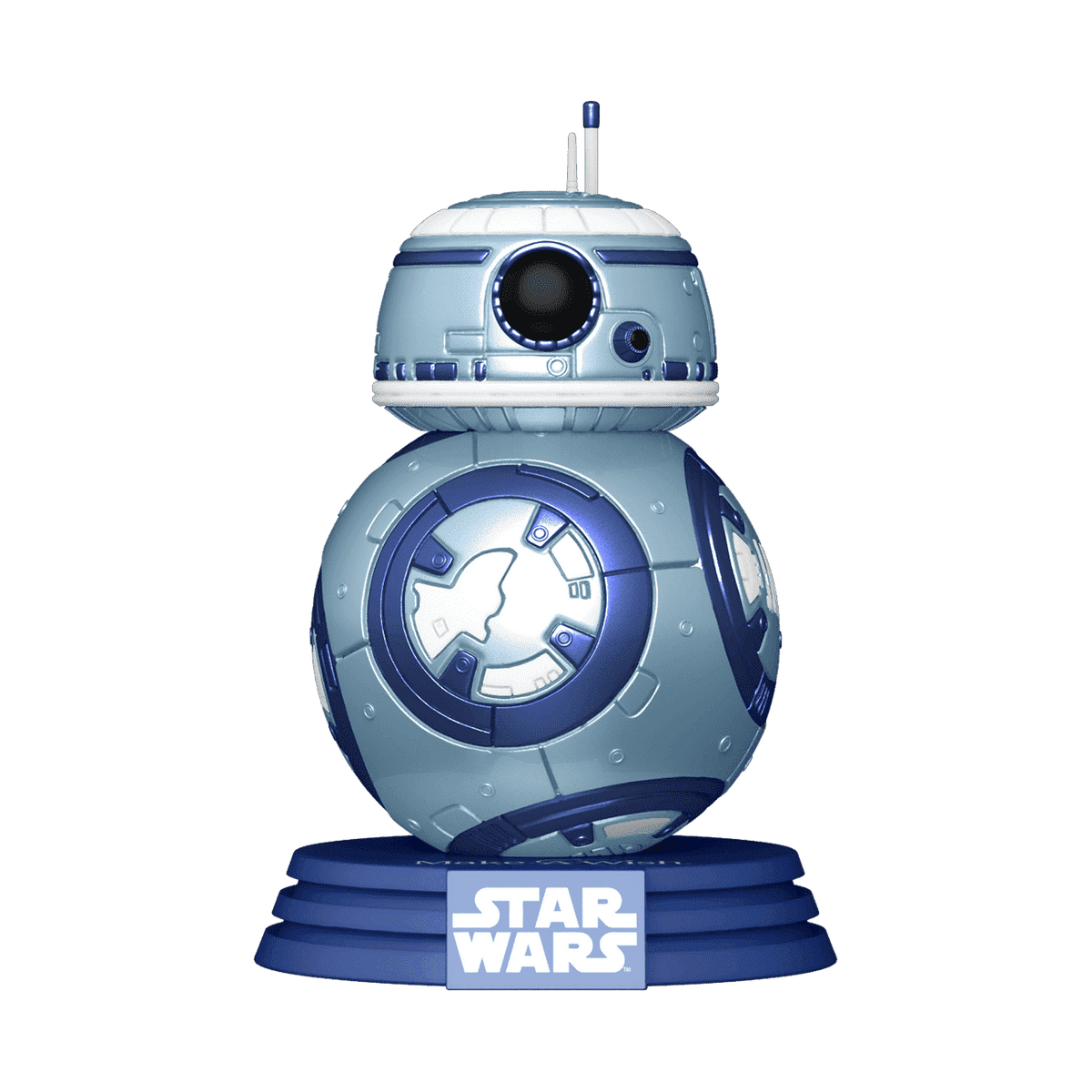 Star Wars BB-8 Metallic Make-A-Wish Vinyl Figure front