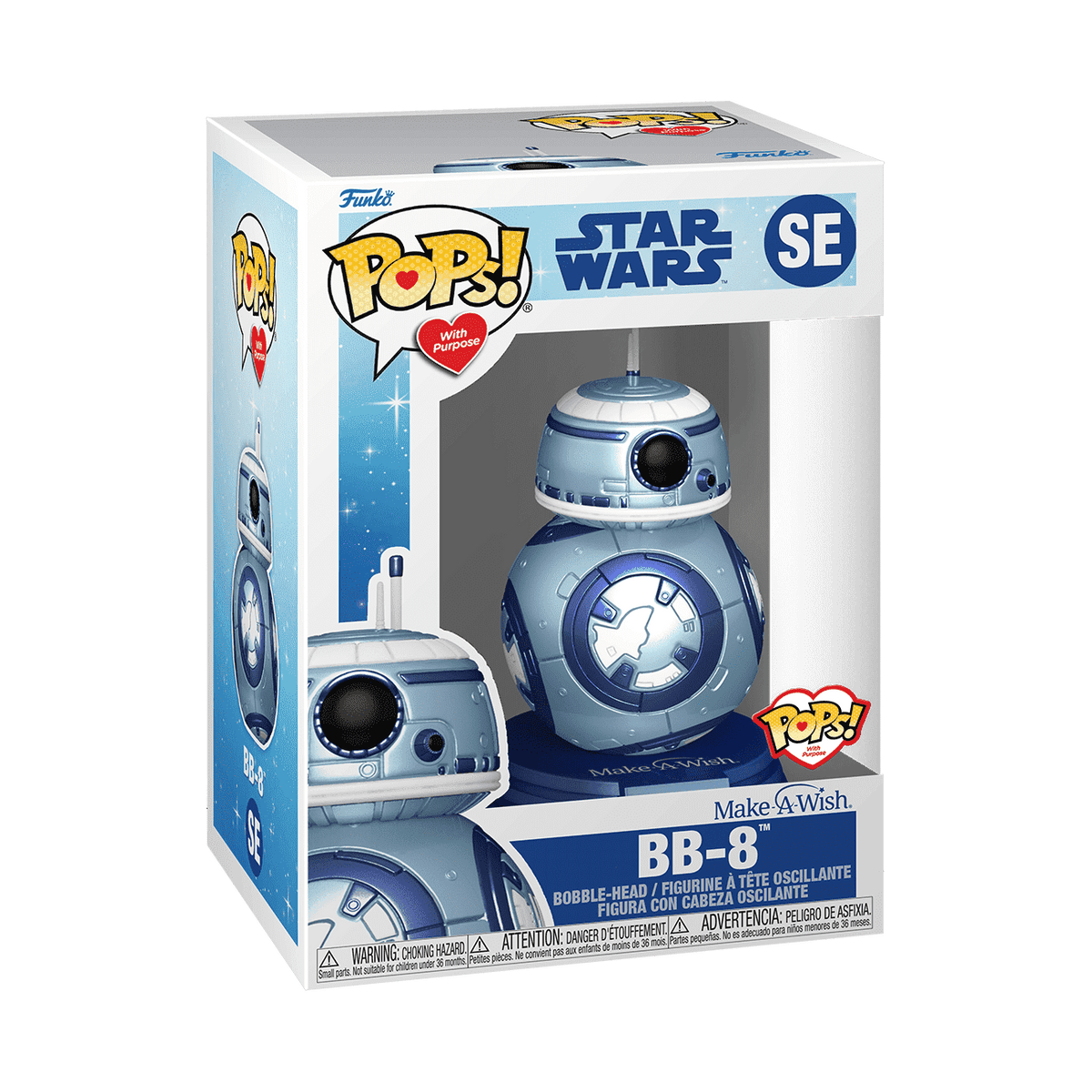 Star Wars BB-8 Metallic Make-A-Wish Vinyl Figure