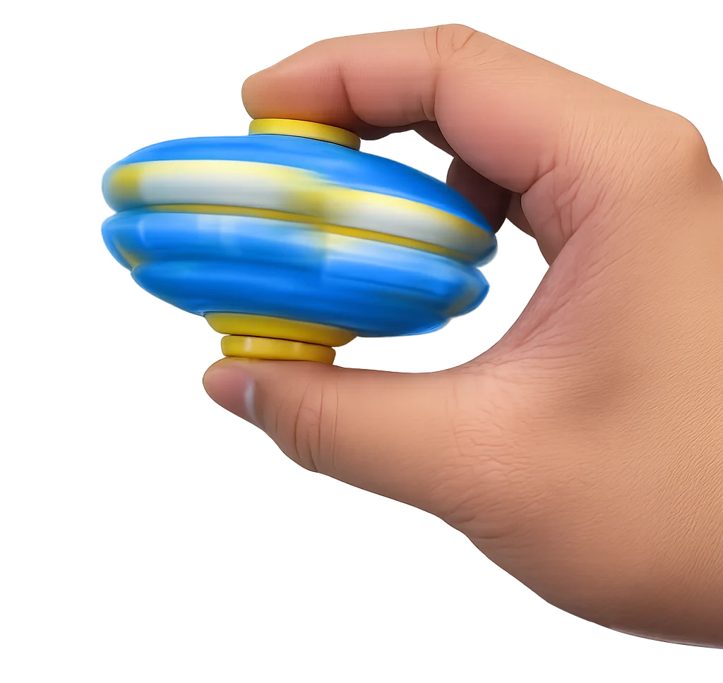 Novelty Inc Power Spin Fidget Ball