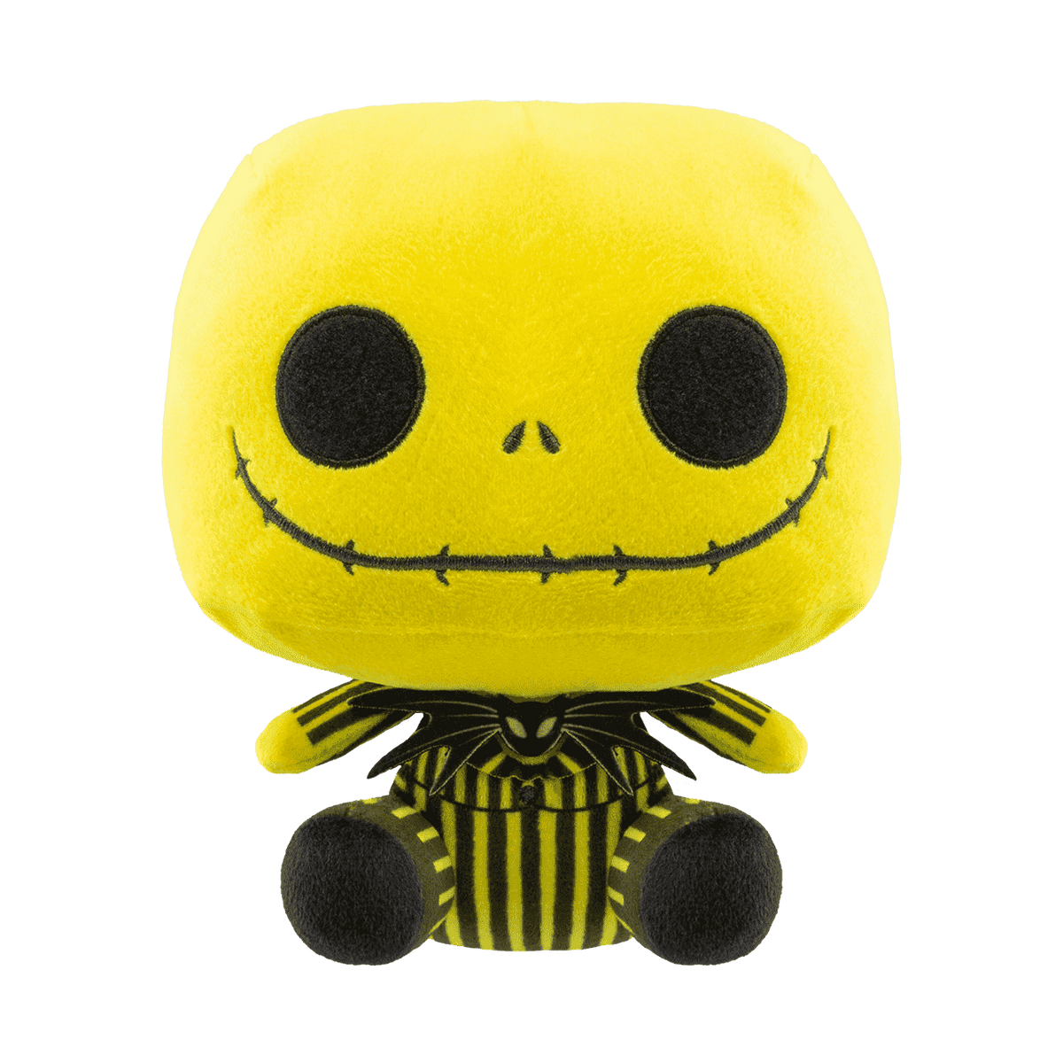 Nightmare Before Christmas Jack Skellington Blacklight Plush front