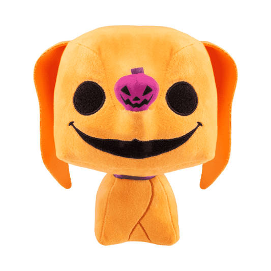Nightmare Before Christmas Zero Blacklight Plush front
