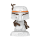 Star Wars Holiday Boba Fett Snowman Bobblehead #558 front