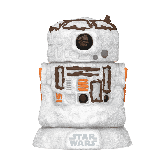 Star Wars Holiday R2-D2 Snowman Bobblehead #560 front