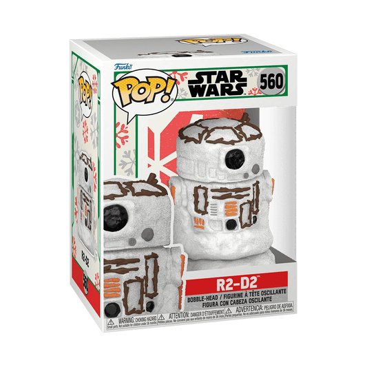 Star Wars Holiday R2-D2 Snowman Bobblehead #560