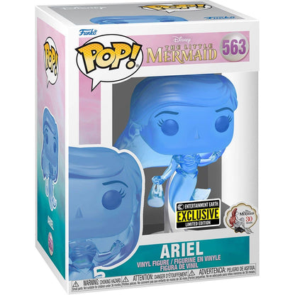 Little Mermaid Ariel Blue Translucent Vinyl Figure #563 Exclusive - alternate view 4