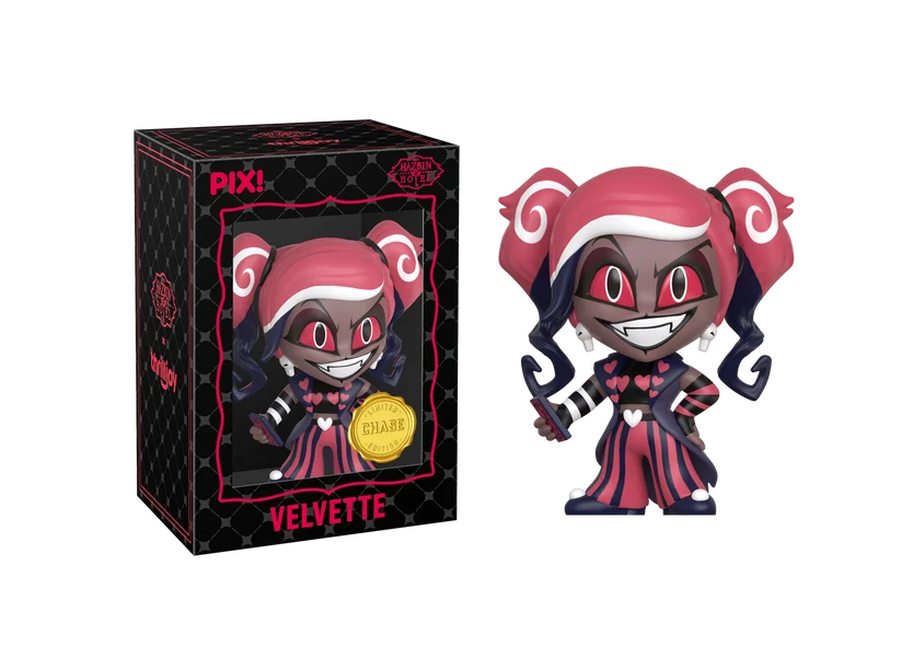 PIX! Hazbin Hotel Vox The Media Overlord Vinyl Figure | Limited Edition of 7,500