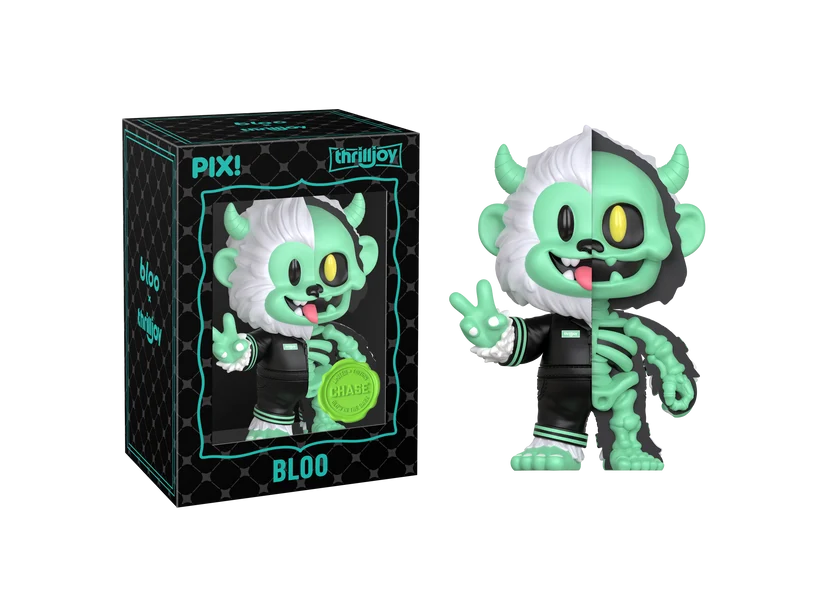 Bloo Skeleton PIX! Figure