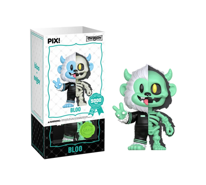 Bloo Skeleton PIX! Figure