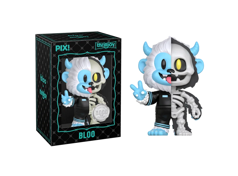 Bloo Skeleton PIX! Figure