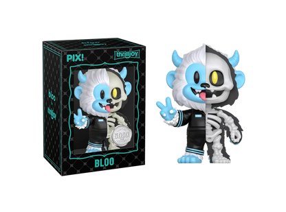 Bloo Skeleton PIX! Figure