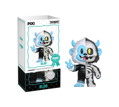 Bloo Skeleton PIX! Figure