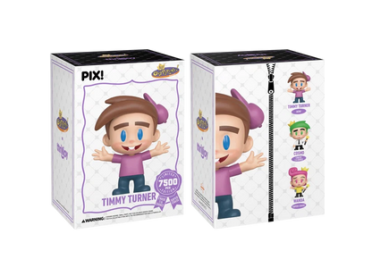 PIX! The Fairly OddParents Timmy Turner The Wishful Thinker Vinyl Figure | Limited Edition of 7,500